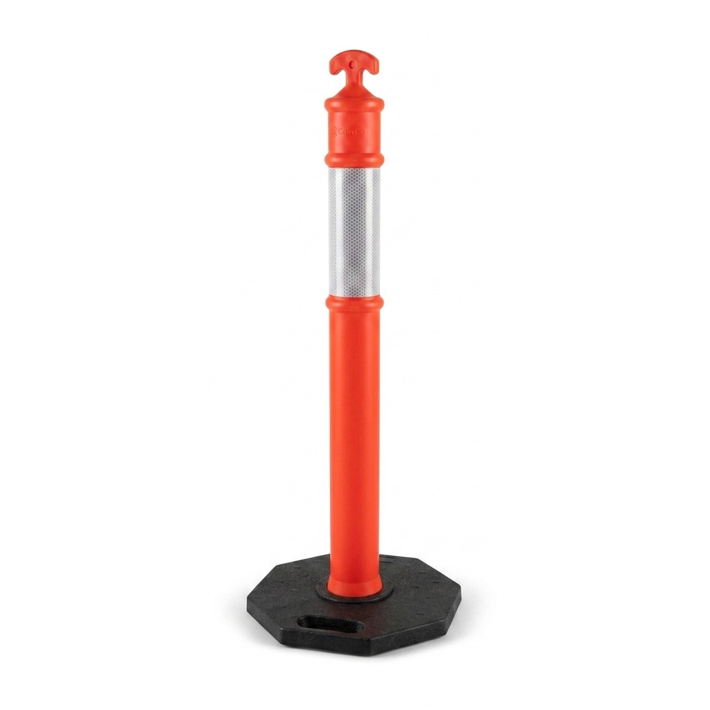 T-Top Bollard — 3M Reflective Tape
