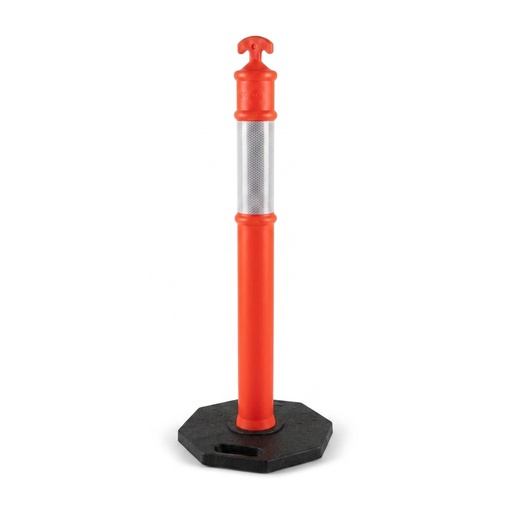 T-Top Bollard — 3M Reflective Tape